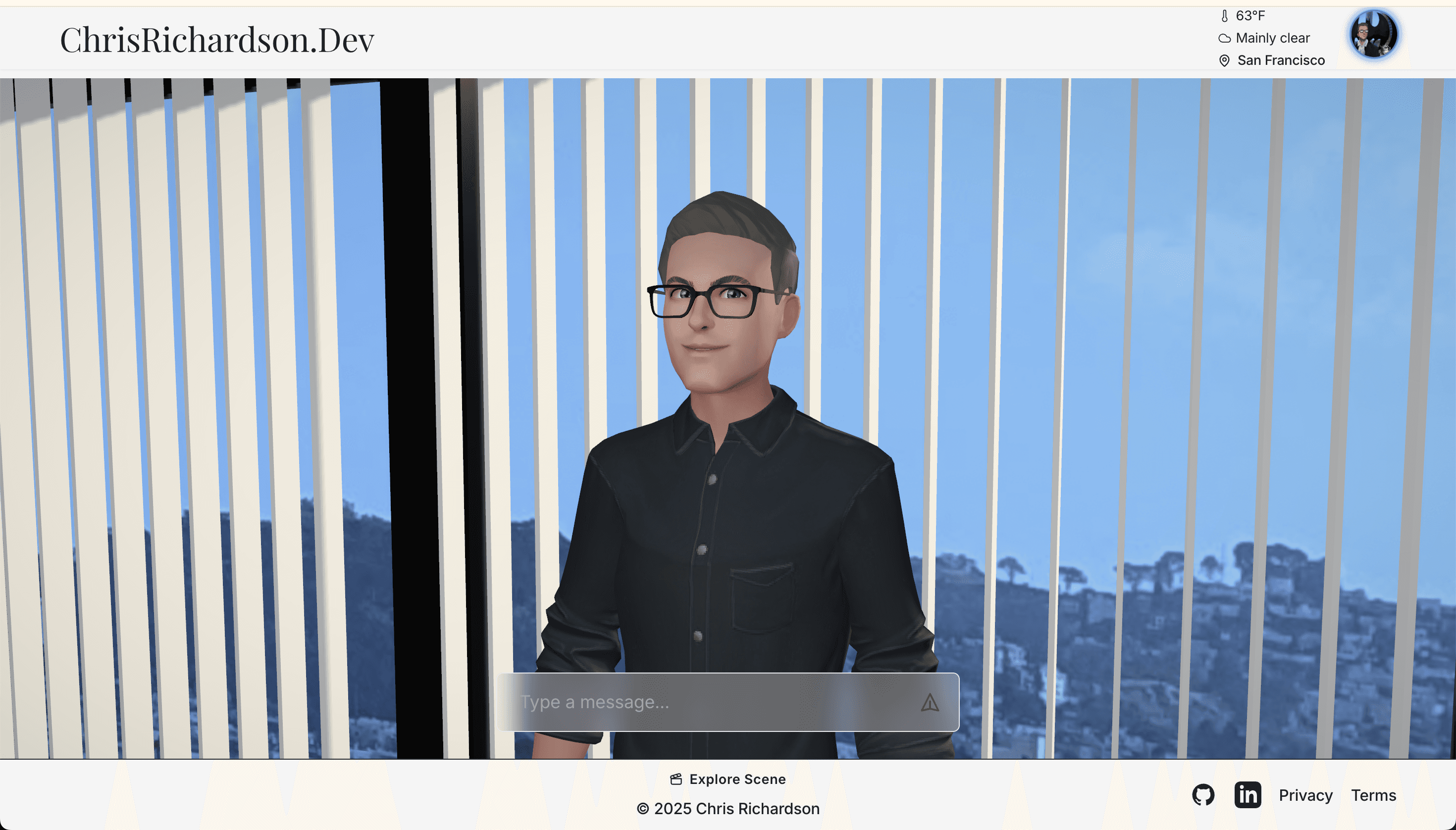 Chris Richardson Dev - Personal Experience Platform